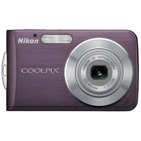Nikon COOLPIX L24 14 MP Digital Camera with 3.6x NIKKOR Optical Zoom Lens  and 3-Inch LCD (Red)