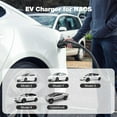 GRECELL Level 2 EV Charger for Tesla 32A 240V 7.68kW NACS,Mobile