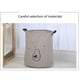 thumbnail image 3 of Cesto plegable impermeable para la colada, gran capacidad, algodón, lino, artículos diversos para niños, bolsa de estilo bonito, organización Almacenamiento y organización del hogar Verde/M Monstrate HA082397-02, 3 of 6