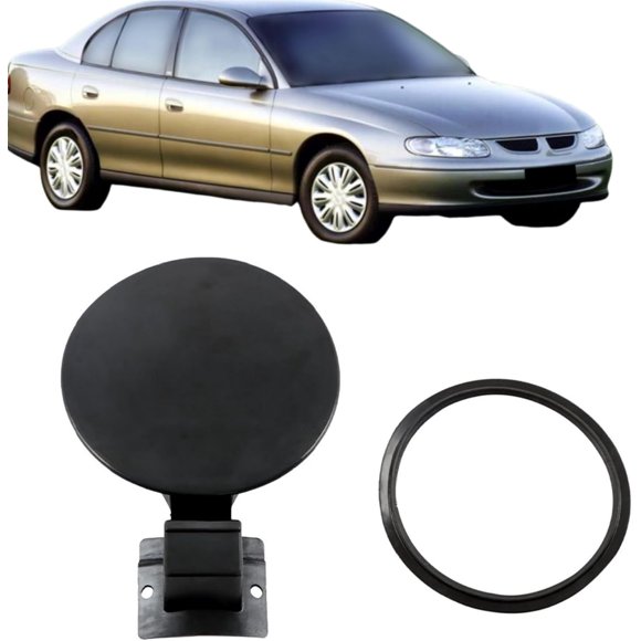 ZOUSSIQI Black Fuel Door Tank Cover Replacement for Commodore VT VX Sedan 1998-2002 CA919-64421