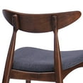 thumbnail image 5 of Christopher Knight Home Barron Fabric Dining Chairs, 2-Pcs Set, Charcoal, 5 of 5