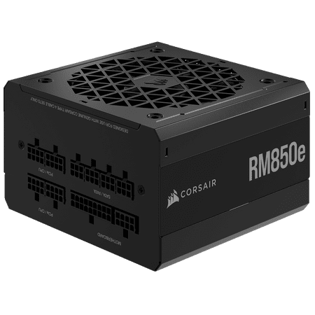 CORSAIR - RMe Series RM850e 80 PLUS Gold Fully Modular Low-Noise ATX 3.0 and PCIE 5.0 Power Supply - Black