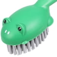 thumbnail image 5 of IDEANATEGRATE Household 1Pack Frog Shape Ergonomic Shoe Cleaning Brush With Soft Bristles 7.9x2.4x1.8in, 5 of 8