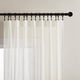 thumbnail image 2 of Cortinas transparentes Joydeco crema 274 cm de largo para sala de estar 2 paneles, 2 of 8
