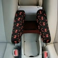 thumbnail image 4 of Yuyamidu Cherry Car Seat Armrest Covers One Pair Car Arm Rest Decorative Accessories Easy to Install Armrest Protector Covers for Cars SUVs Trucks Sedans, 4 of 7