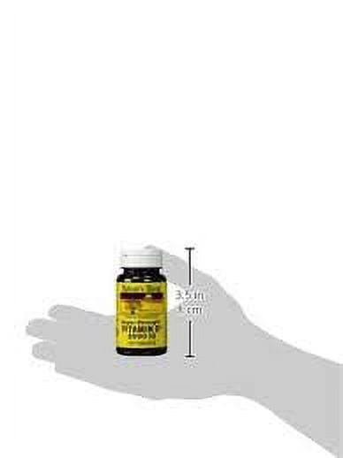 Nature's Blend Vitamin D3 2000 IU Super Strength - 100 Tablets, Pack of 3