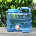 thumbnail image 6 of 7.5 L Water Jug, Water Containers with Spigot, Bpa Free Water Jug, Leak-Proof Large Camping Water Jug for Emergency Storage, Outdoor, Hiking, 6 of 8
