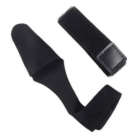 figatia 2xFishing Rod Tip Cover And Rod Tie Pole Glove Protector Case Fastening Strap Set Accessories Black 3 Pcs