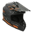 thumbnail image 3 of TCMT DOT Dirt Bike Helmet Full Face Adult Motorcross Helmet for Atv Offroad Street Dirt Bike Black Orange Star XXL Size, 3 of 7