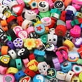 thumbnail image 1 of 20/50/100pcs Mixed Polymer Clay Beads Various Clay Spacer Beads For Jewelry Making Diy Bracelet Necklace Earrings Accessories, 1 of 5