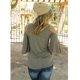 thumbnail image 4 of Las mujeres atractivas del hombro de manera remata,con cuello redondo Camiseta ocasional,tapas del verano de las mujeres,ocasional ahueca hacia fuera la camiseta,las mujeres cortos de la camiseta Macarena Las mujeres atractivas del hombro de manera remata, 4 of 8