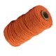 thumbnail image 3 of Cuerda de algodón hecha a mano, 3 mm de diámetro, cuerda de manualidades tejida de un solo color, 100 m, naranja 1 Rollo Scienceny HA5320-04B, 3 of 6