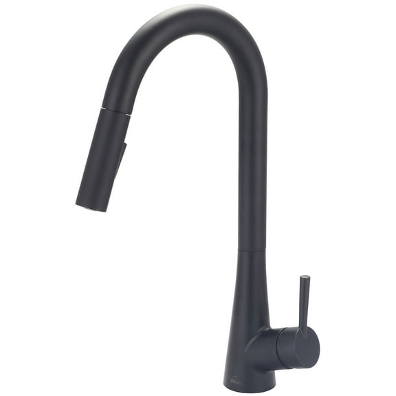 Olympia Faucets K-5025 I2 1.5 GPM Single Hole Kitchen Faucet - Black