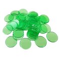 thumbnail image 2 of 100PCS/Set Plastic 19mm Chips Multi Color Markers Fun Family Fun family game Club Children Game Supplies Counting Math Toys, 2 of 9