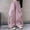 Pink, variant on Teen Girls Baggy Cargo Pants Y2K Parachute Wide Leg High Waisted Drawstring Bottoms with Pockets Loose Casual Streetwear Dance Bottoms