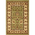 thumbnail image 1 of Unique Loom Voyage Intricate Design Rug 2' 2 x 3' Rectangle Green/Ivory, 1 of 2