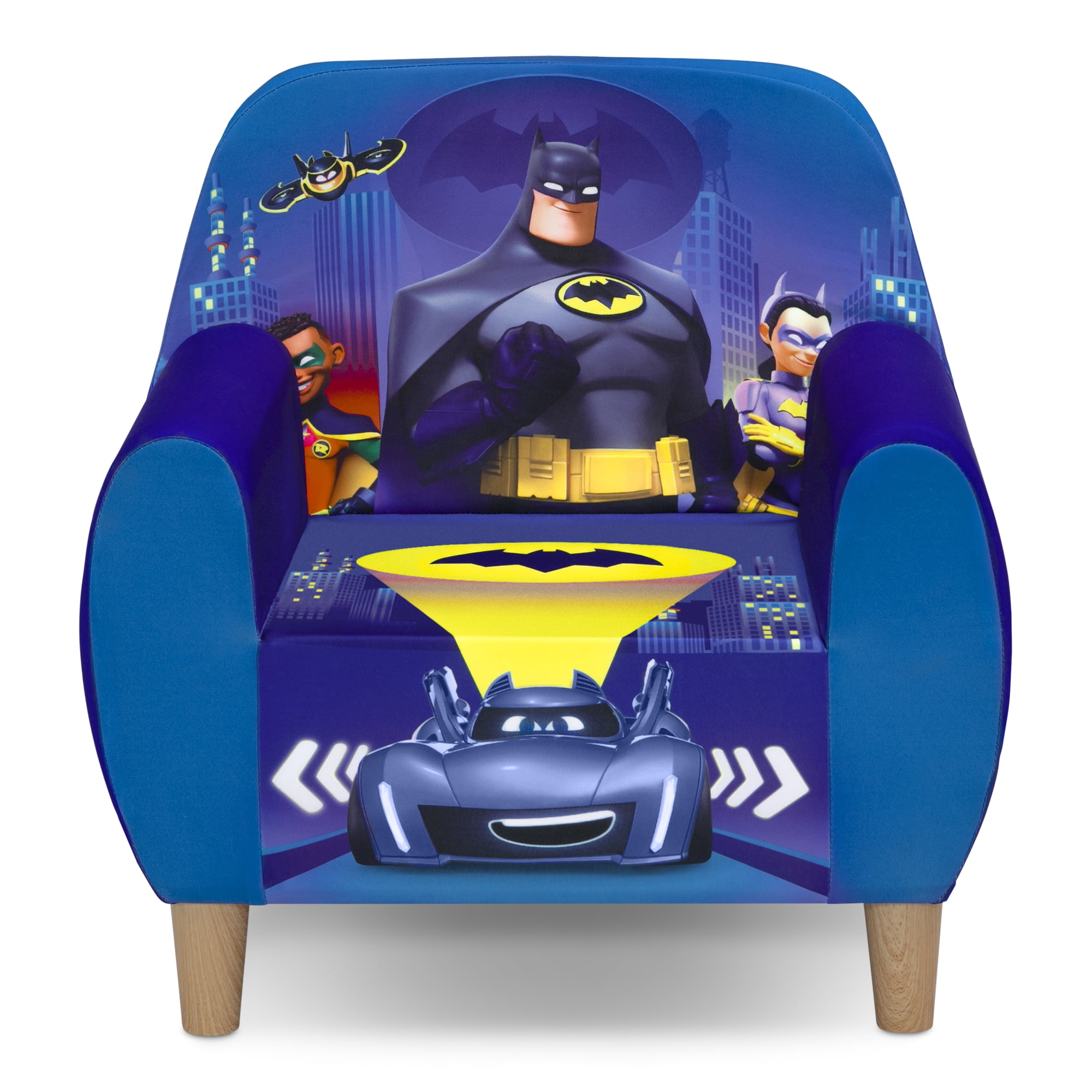 Batman Batwheels Foam Chair by Delta Children, Blue