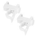 thumbnail image 2 of LHCER Hanging Rod Clamp,Hanging Rod Clip,Curtain Rod Pole Holder Multipurpose Hanging Rod Clamp Hanger Organizer 1KG-2.5KG Load Capacity, 2 of 8