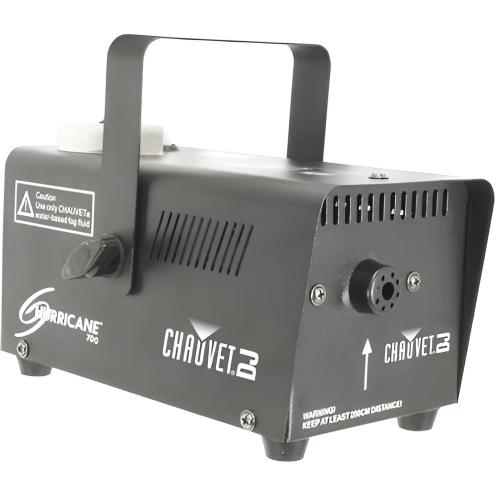 CHAUVET DJ Hurricane 700 Fog Machine with wired remote and fluid included