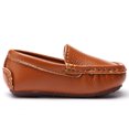 thumbnail image 7 of Odema Toddler Boys Soft Split Leather Slip-On Loafer Boat Dress Shoes, 7 of 7