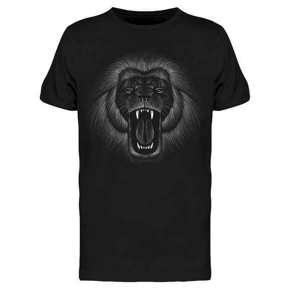 Ape Face T-Shirt Men -Image by Shutterstock, Male x-Large