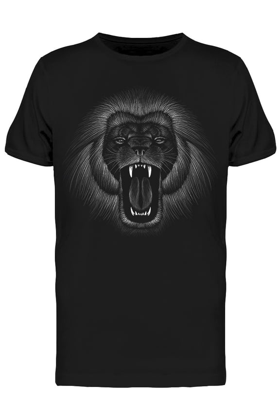 Ape Face T-Shirt Men -Image by Shutterstock, Male XX-Large