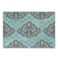 thumbnail image 1 of Victorian Cutting Board, Rococo Style Design Tiles Romantic Diamond Swirls, Decorative Tempered Glass Cutting and Serving Board, in 3 Sizes, by Ambesonne, 1 of 2