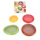 thumbnail image 5 of Contenedor de Almacenamiento de frutas reutilizables, Contenedor de Almacenamiento de vegetales de fruta compacta fácil de usar evite la oxidación 4pcs fácil de Limpiar para el, 5 of 7