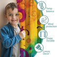 thumbnail image 3 of Blackout Kids Curtains,Colorful Circular Pattern Childrens Insulated Curtains Set Of 2,Bedroom Essentials,Toddler Room Decor 42"x54", 3 of 5