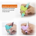 thumbnail image 2 of Crayons pour Enfants, Aide à l'Écriture, Outil de correction de posture en silicone, 2 of 4