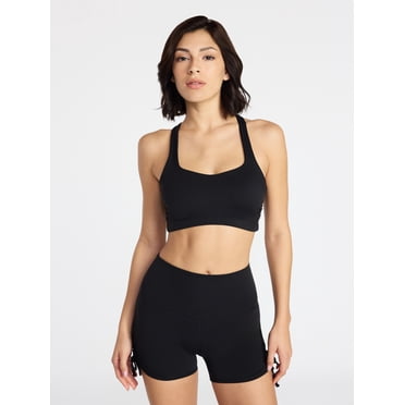 Avia Women's Color Side Ruched Sports Bra, Sizes XS-XXXL