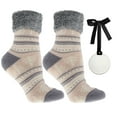 thumbnail image 1 of Chalet Lounge Sock Rose Oil Infused, w/AromaStone, Rose, 1 of 6