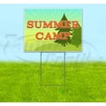 thumbnail image 1 of Summer Camp (18" x 24") Yard Sign, Includes Metal Step Stake, 1 of 6
