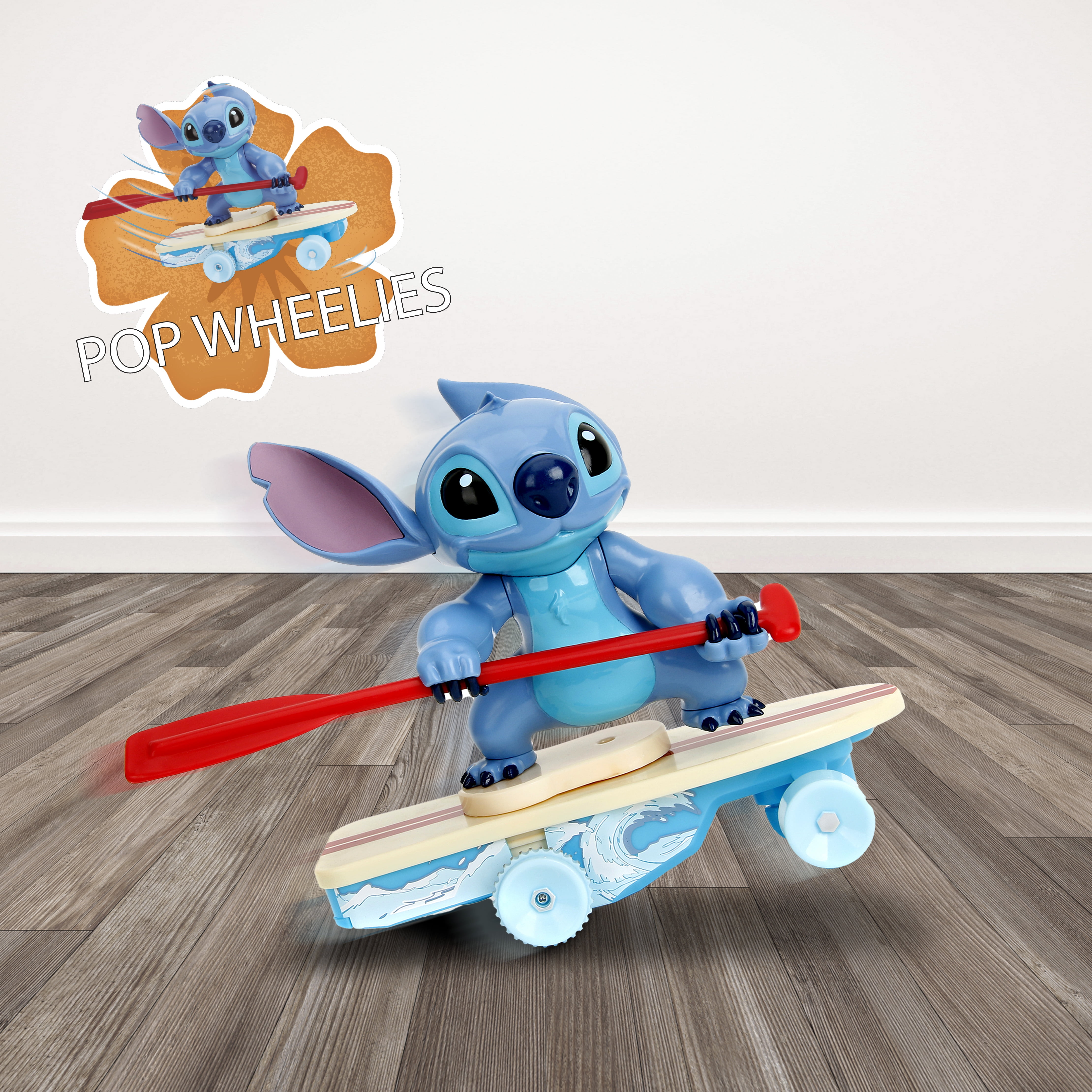 Jada Toys Radio Control Car with 360 Spin, Disney Lilo and Stitch, Ages 3 and up