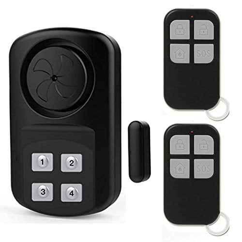 Door Gate Pool Alarm with Remote Control Wireless Weatherproof Outdoor Sensor Alarm for Inground