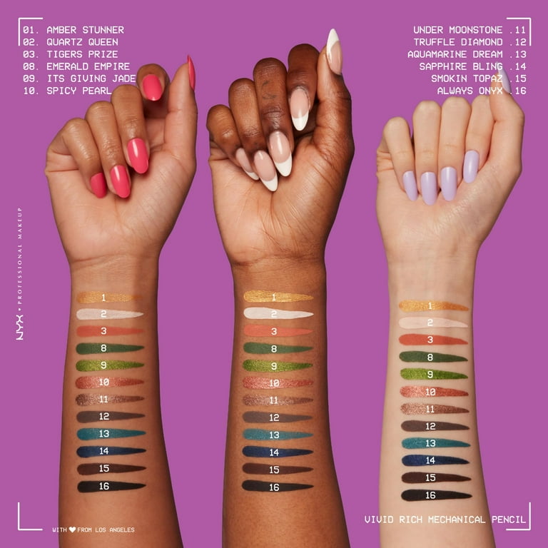 NYX Cosmetics Vivid Rich Mechanical Eye Pencil - Spicy Pearl