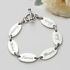 Personalized Planet Six Plaque Bracelet ,Women's