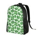 thumbnail image 2 of Disketp Green Leaves Mochila Unisex de Apertura Lateral Completa, Mochila para Laptop para Escuela, Trabajo y Viajes, 2 of 8