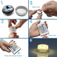 thumbnail image 5 of Innens Waterproof Underwater Led Lights w/Remote Swimming Pool Fountain Vase Tub 4/16Pcs, 5 of 12