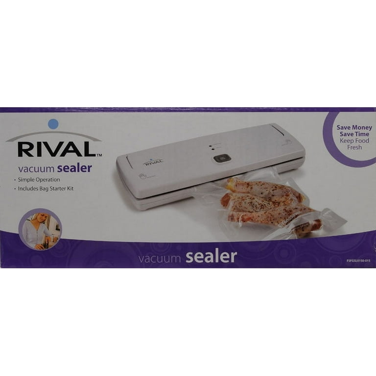 Rival Seal a Meal Vs108 Vacuum Food Sealer & Bags for sale online