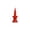 Red#618-313, variant on Reusable Golf Step Tees Durable PP Plastic Golf Tees for Practice Training Adjustable Height Winter Golf Tees