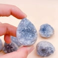 thumbnail image 3 of Natural Blue Crystal Healing Sphere Gemstone New G3V1, 3 of 9