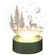 thumbnail image 1 of 1pc acrílico LED luz de Navidad Atmósfera Luz Chic Night Light Transparente, 1 of 6