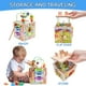 thumbnail image 3 of Juguete Montessori de madera Activity Cube KMTJT para más de 12 meses con juego, 3 of 7
