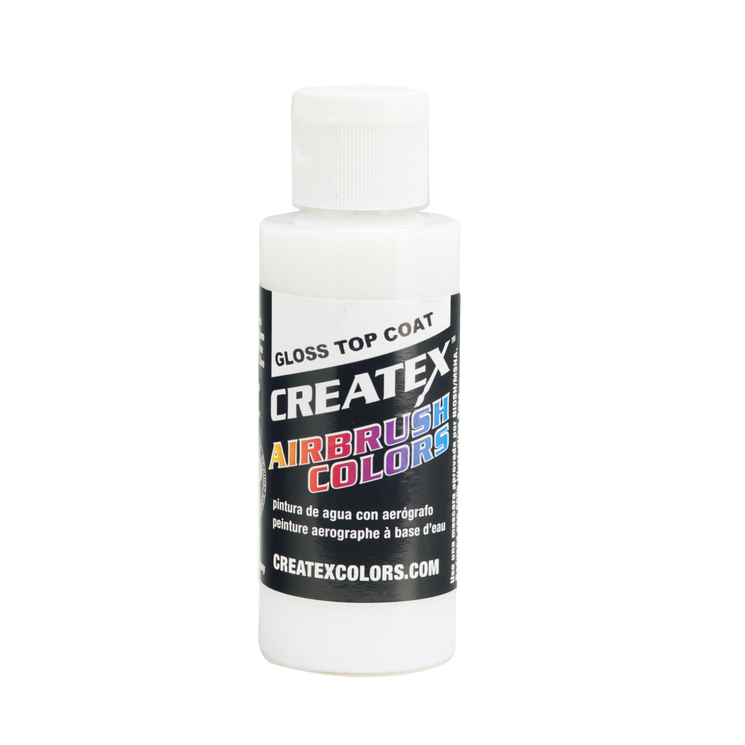 Createx Airbrush Gloss Top Coat, 2 oz