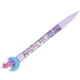 thumbnail image 3 of Black Gel Pen Liquid Paillette Handle Cartoon Cap Painting Writing Stationery Soft RubberPurple Pen Holder, 3 of 5