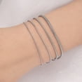thumbnail image 3 of Xinyolin Women's Bracelet - Snake Bone Chain, Titanium Steel, Polished Hip Hop, DIY Wrist Jewelry, 3 of 7