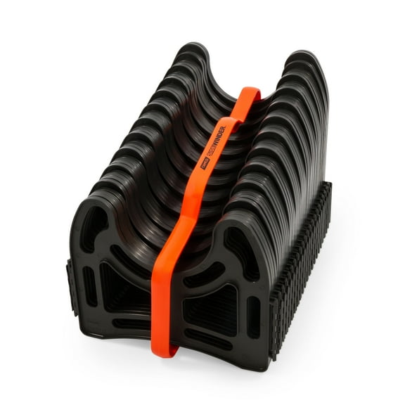 Camco Sidewinder 20-Ft Camper/RV Sewer Hose Support | Telescoping Design Flexes Around Obstacles & Deep Grooves Secure Sewer Hose | Out-of-the-Box Ready & Folds for RV Storage and Organization (43052)