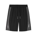 thumbnail image 4 of Men's Athletic Shorts Performance Basketball Workout Short Pants Summer Quick Dry Running Fitness Training Activewear Color Block Sport Shorts with Pockets for Soccer, 4 of 9