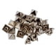 thumbnail image 1 of 20 tachuelas piramidales de Metal, remaches huecos, piramidales, tachuelas para cinturones, bolsos artesanales Plata Zulema Pyramid Stud Rivets, 1 of 8